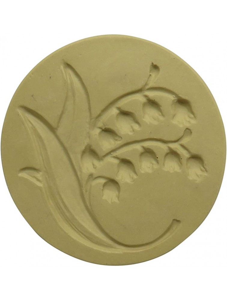 Brown Bag Lily of the Valley Cookie Stamp Art Nouveau Flower Series - BQT5MS0CH