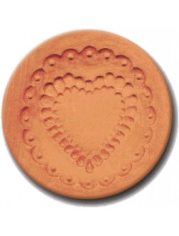 RYCRAFT 2" Round Cookie Stamp with Handle & Recipe Booklet-VALENTINE - BQCKQRI0D