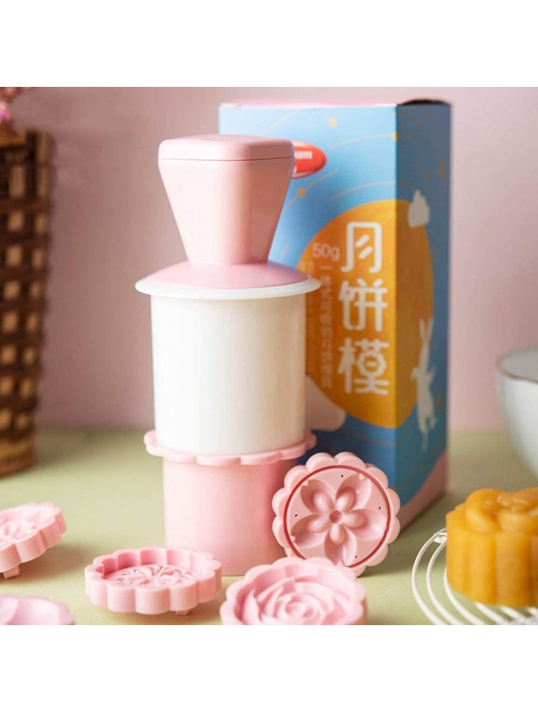ZHANGYU Mooncake Mold Hand Press Moon Cake Tools Home Moon Cake Mold Cake Plungers Kitchen Supplies Pastry Stamps Cookie Press - BBYTZAR3P