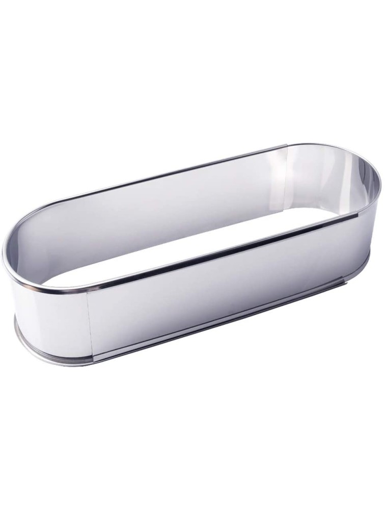 27CM-42.5CM Oval Telescopic Adjustable Cake Mold Bread Mold Mousse Ring Mold Size: 10.6 inches long -16.7 inches x 2.7 inches high - B67TIELRK