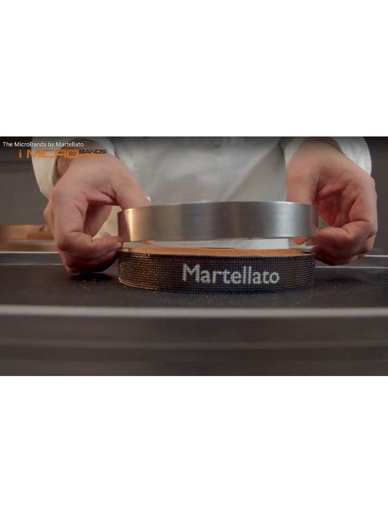 Martellato 30BANDS01 Perforated-Silicone-Band Dessert-Ring Liner 1.0 Inch x 19.7 Inch 10 Pieces - B7FA2ZFK6