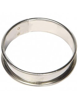 Matfer Bourgeat 371702 Small Flan Ring Silver - BNEM9L5EN
