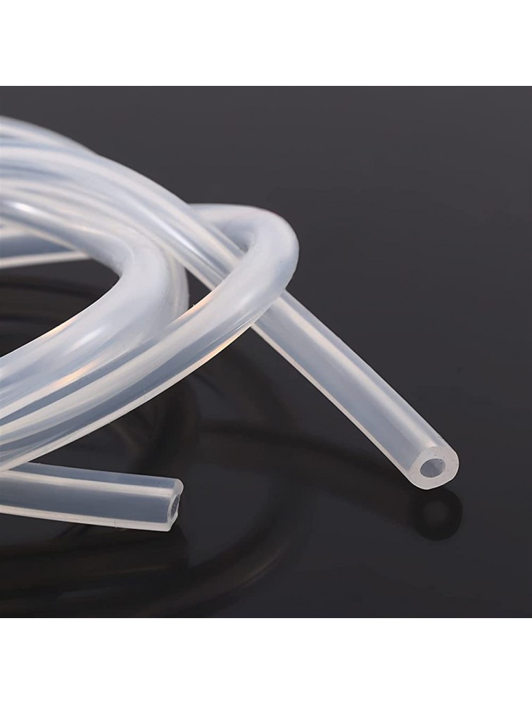 Lnanqing-Silicon Tube 1 Meter Flexible Food Grade Transparent Silicone Rubber Hose 2 3 4 5 6 7 8 10 Mm Out Diameter Silicone Tube for Home Flexible and Heat Resistant Color : 6x9mm - BS5FIN4F2