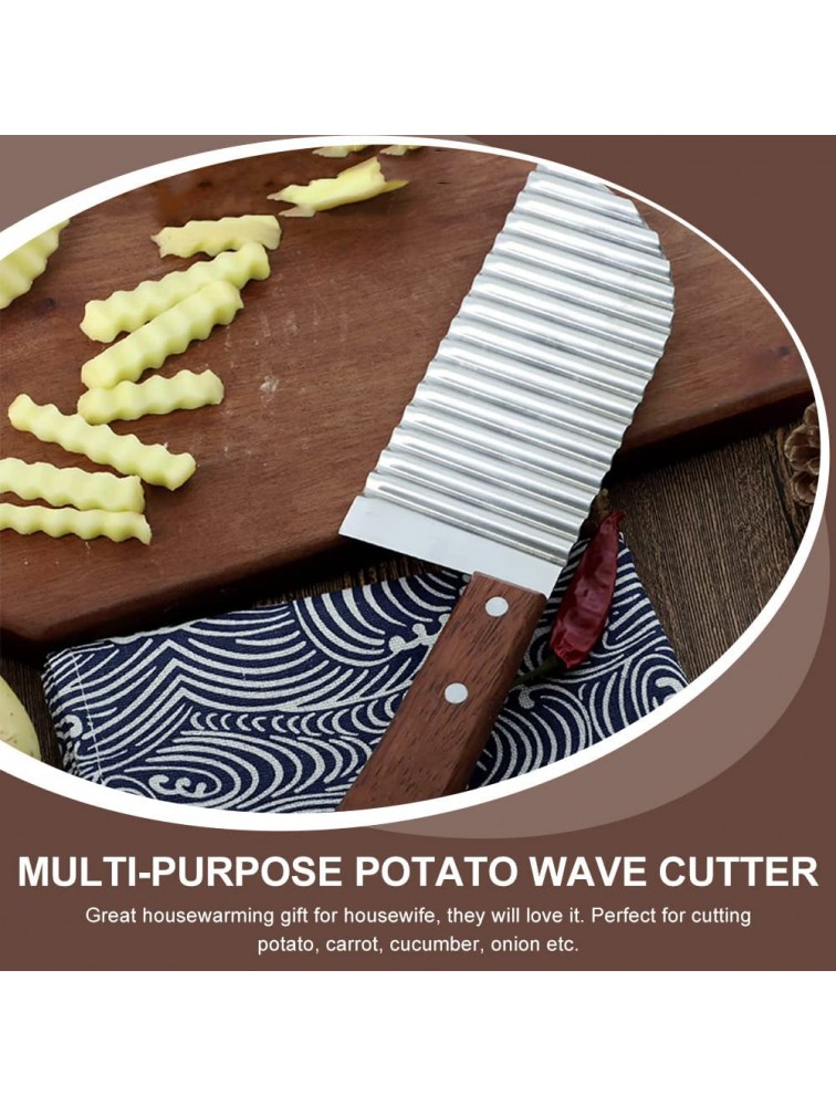 Luxshiny Multi-purpose Metal Wave Household Wavy Kitchen Potatoes - B071E24C2