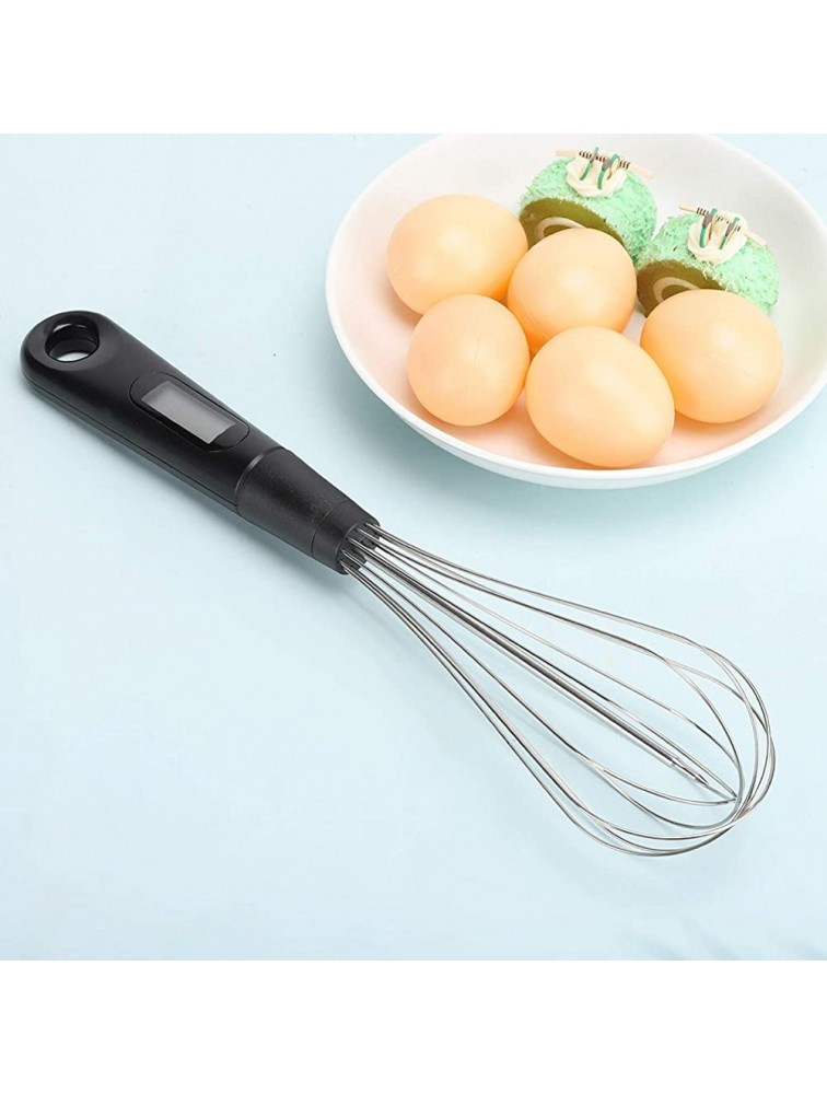 Multi-Purpose Hand Blender Stainless Steel Milk Frother Handheld Instant Reading High-Accurancy Probe Design Chocolate for Candy Cheese - B30MGC3T1
