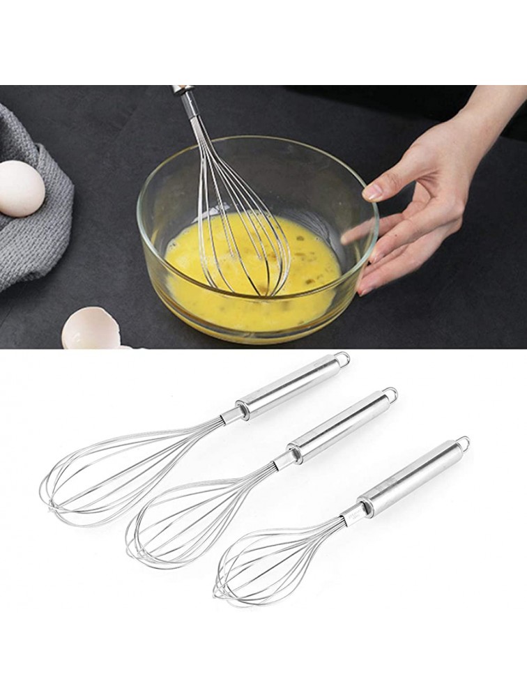 Stainless Steel No Odor Egg Beater Milk Frother Durable Strong Baking for Kitchen for Home Bake Shop - BH2KTA3Y8