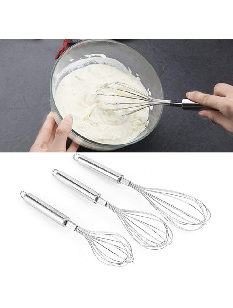 Stainless Steel No Odor Egg Beater Milk Frother Durable Strong Baking for Kitchen for Home Bake Shop - BH2KTA3Y8