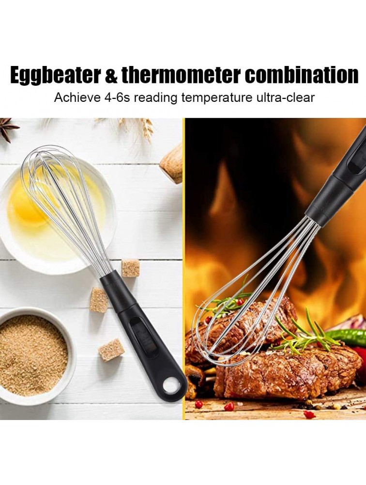 Tabpole Eggbeater Digital Thermometer Coffee Stirrer Hand-Made Tools High-Accurancy Probe - BAN5XXH24