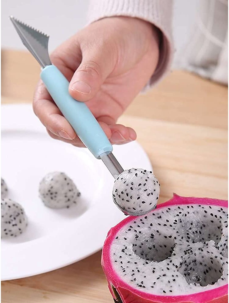 Z-Chen Kitchen tools Two-end Fruit Ball Digger 1pc Color : Multi Size : A - BYKMVHF8T