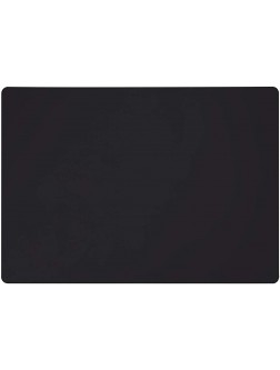 Extra Large Silicone Mats for Countertop 28" by 20" Multipurpose Mat Counter Table Protector Desk Saver Pad Placemat Nonstick Nonskid Heat-Resistant Pad Black - BHEYDOJ75