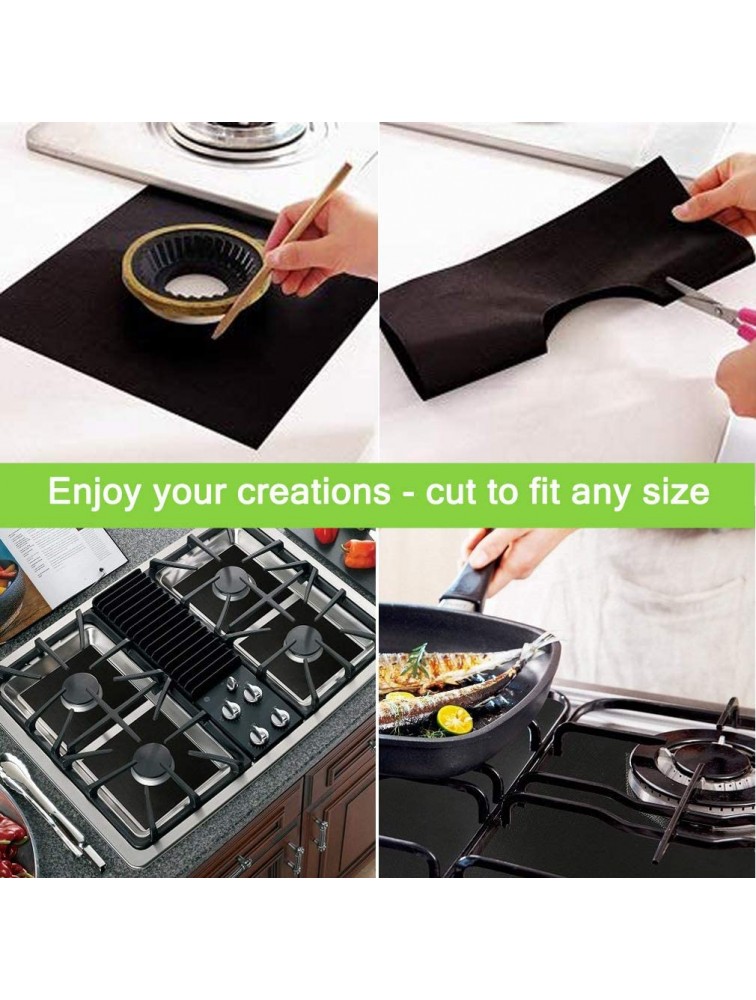 Nonstick Oven Liner for Bottom of Electric,Gas,Toaster & Microwave Ovens 500 Degree Reusable Oven Protector Liner Extra Thick Heavy Duty Easy to Clean Non stick Oven Mat Set 3 By Sunrich - BMGC1ZI56