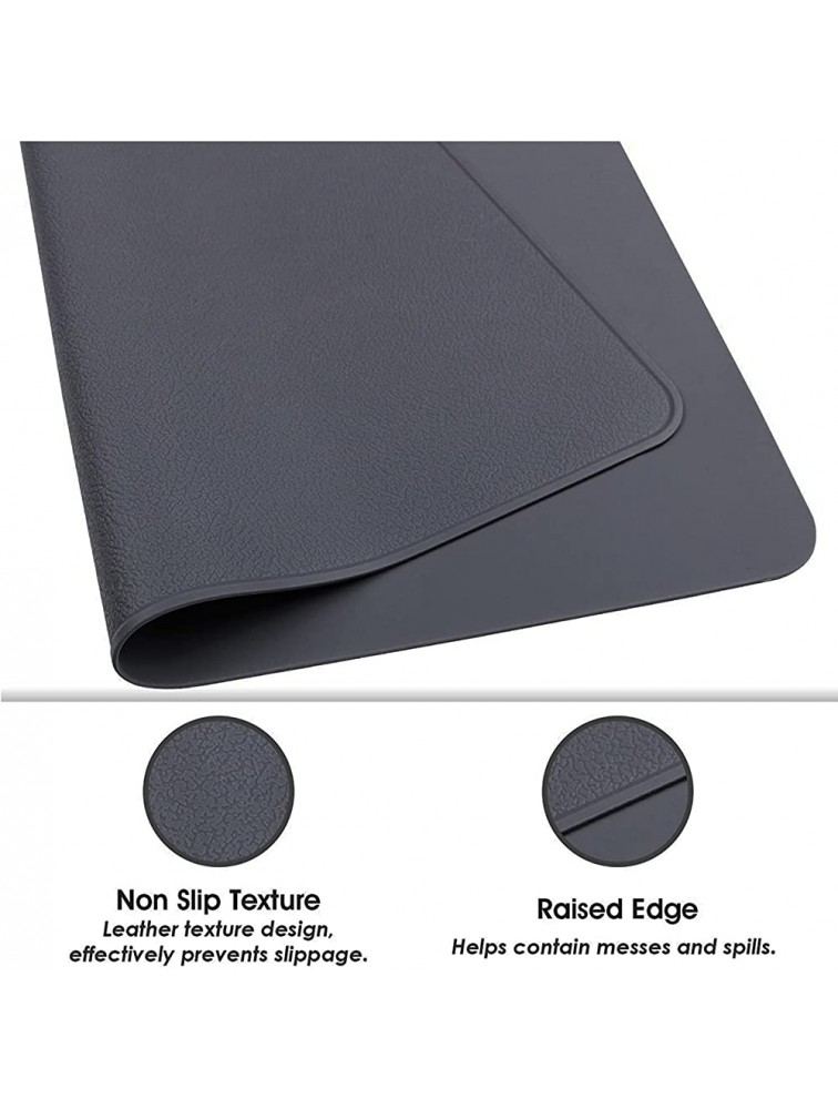 Webake Placemats Silicone Table Mats Set Washable Kitchen Place Mat Heat Resistant Waterproof Insulation Mats 16 x 12 inch - BU5OD246Z