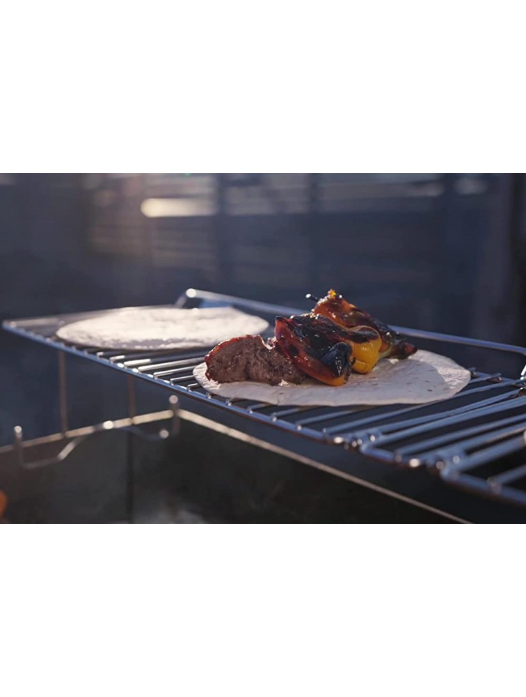 Yukon Glory Griddle Warming Rack Designed for Camp Chef FTG600 Flat Top Griddle Camp Chef Accessories Increases Griddling Space Stainless Steel Flat Top Grill Accessory - B6ZXYB5FE