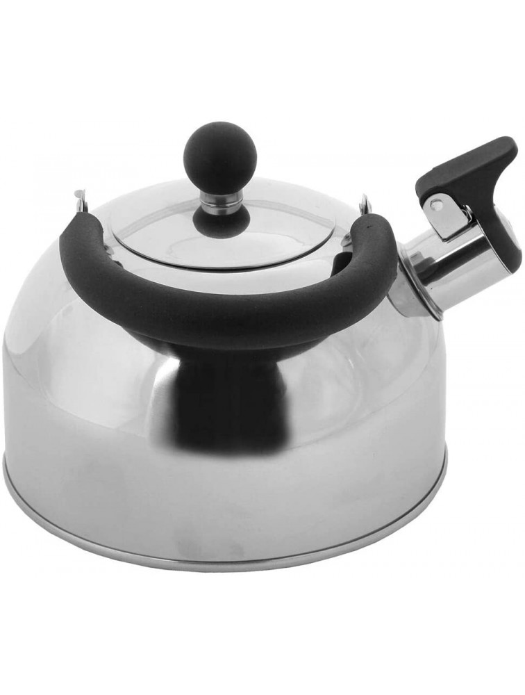 Lily's Home 2 Quart Stainless Steel Whistling Tea Kettle the Perfect Stovetop Tea and Water Boilers for Your Home Dorm Condo or Apartment. - BVT6D09QL