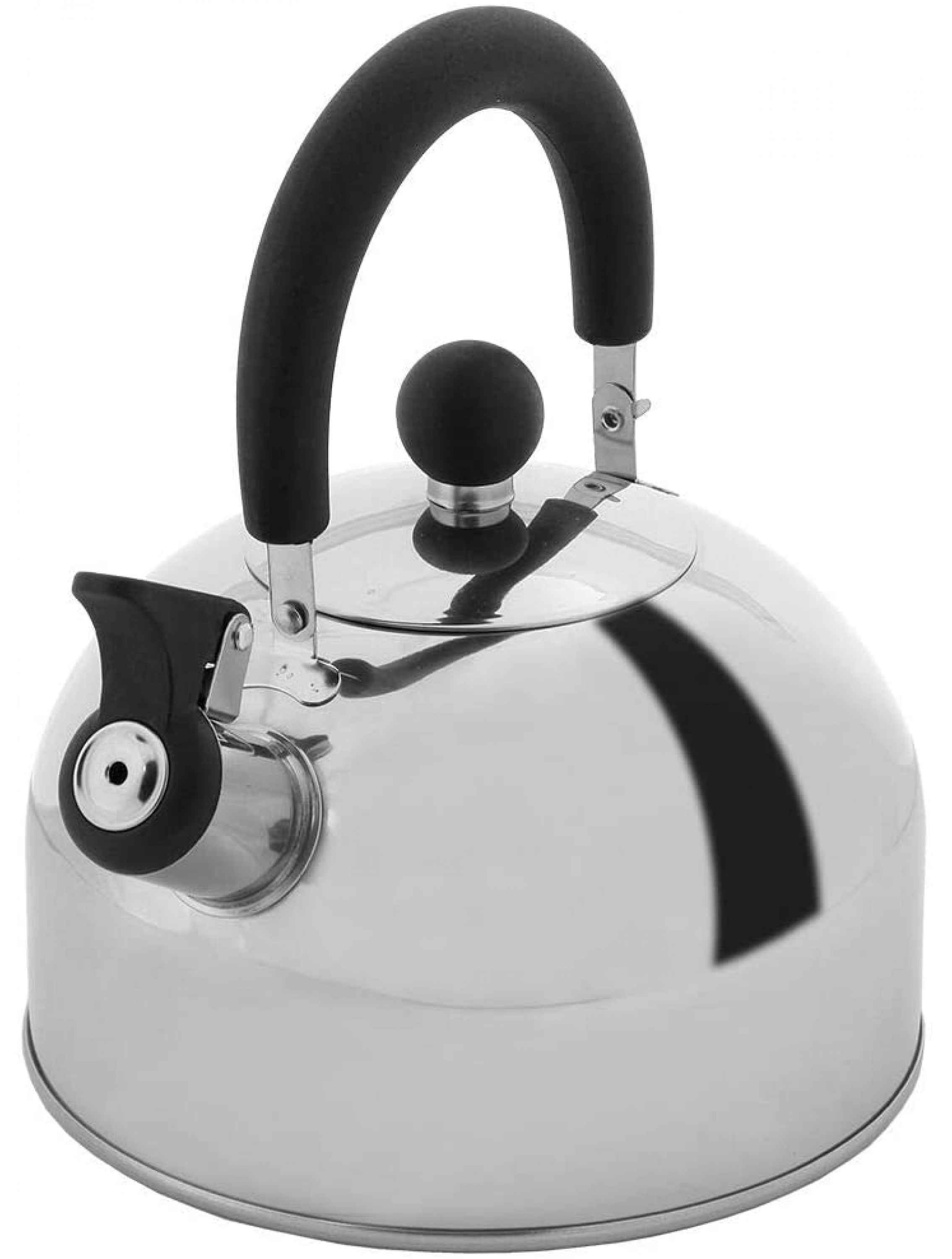 Lily's Home 2 Quart Stainless Steel Whistling Tea Kettle the Perfect Stovetop Tea and Water Boilers for Your Home Dorm Condo or Apartment. - BVT6D09QL