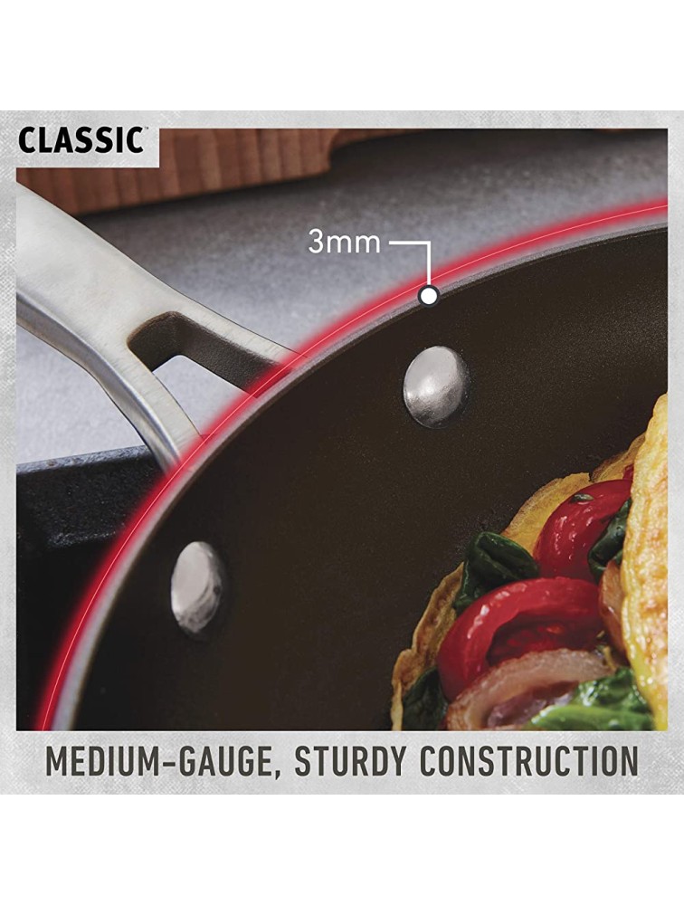 Calphalon Classic Nonstick Hard-Anodized 14-Piece Cookware Set Grey - B8VO9SL8V