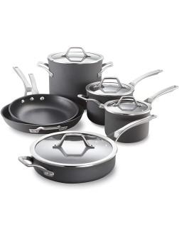 Calphalon Signature Hard-Anodized Nonstick Pots and Pans 10-Piece Cookware Set - BLUM4ZG9T