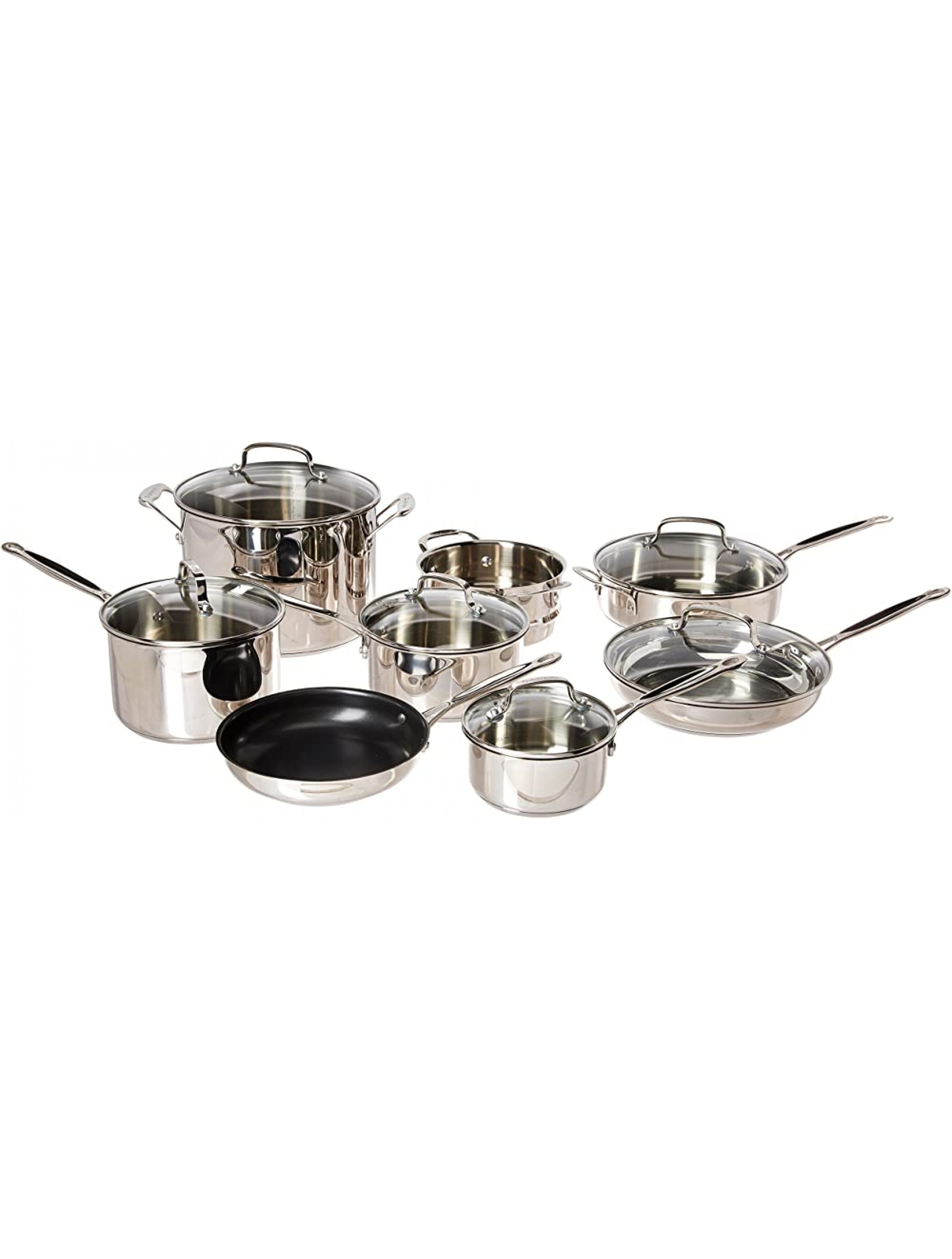 Cuisinart 77-14N Chef's Classic 14-Piece Set Stainless Steel - B37176TFK