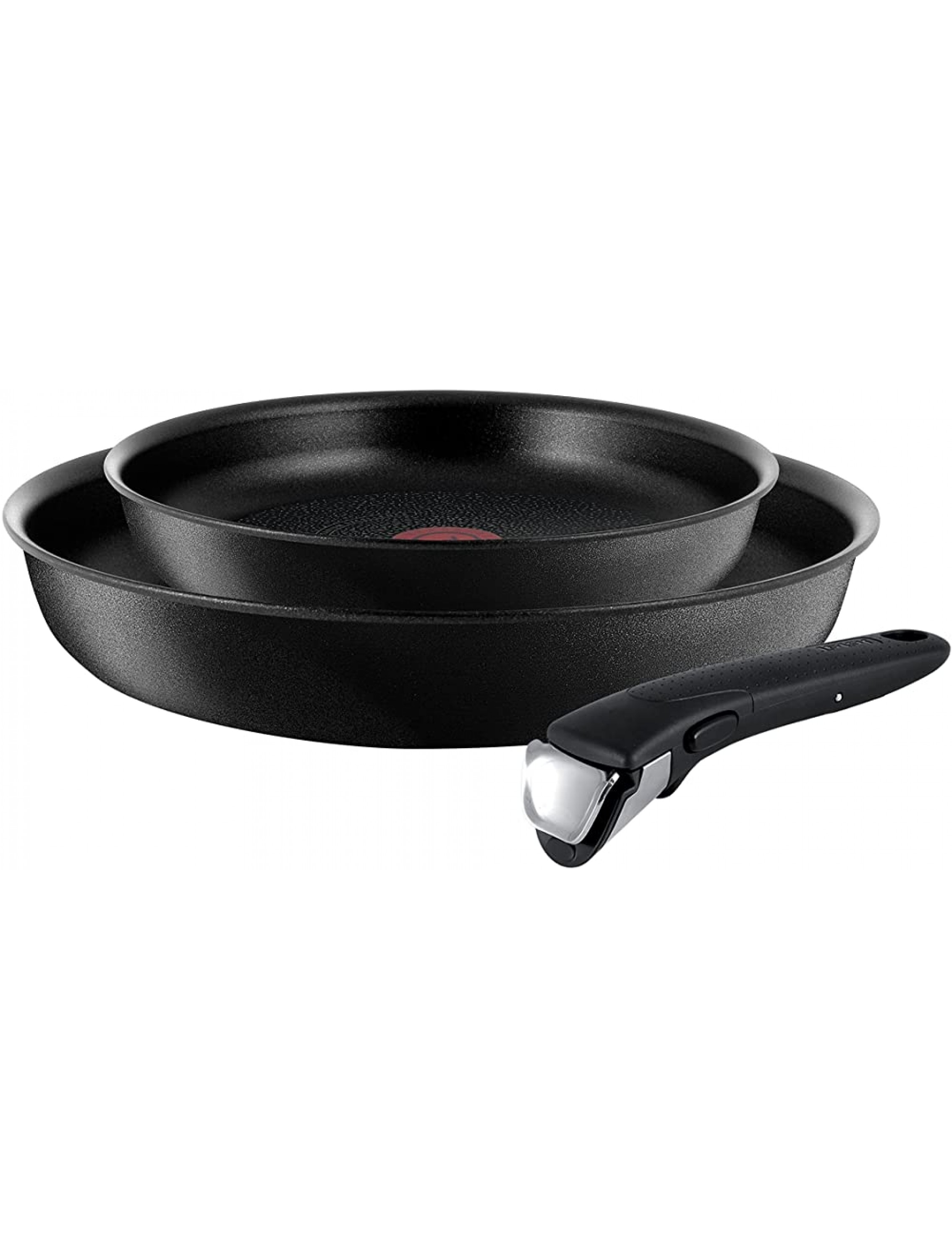 T-fal Ingenio Expertise Nonstick Cookware Set-Fry Pan 3 piece Black - BHA21L161