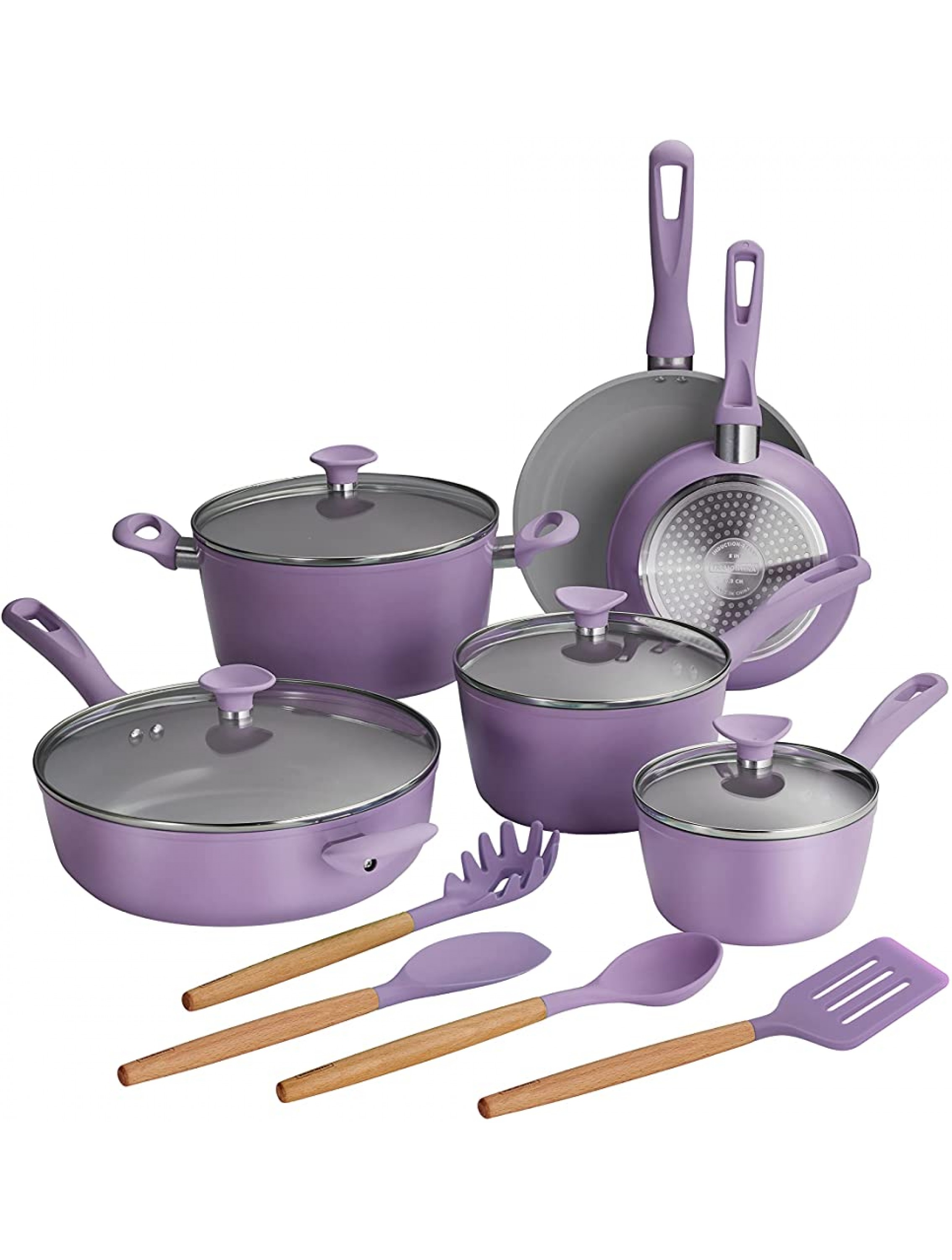 Tramontina Cookware Set 14-Piece Purple 80110 037DS - BJRTCX032